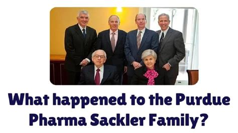 Purdue Pharma Sackler Family: Meet all family members