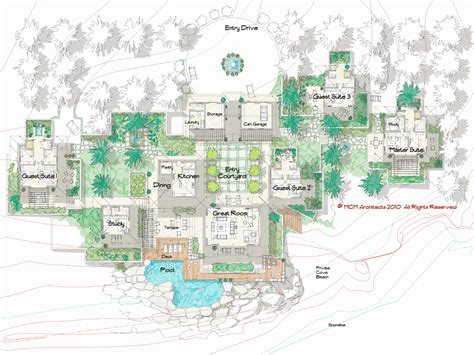 MCM DESIGN: Island House Plan 2