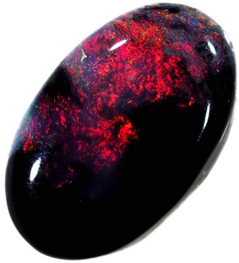 1.85 CTS BLACK OPAL STONE -WELL POLISHED [BO278] | Black opal stone, Minerals and gemstones ...