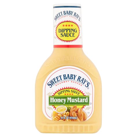 Sweet Baby Ray's Honey Mustard Dipping Sauce, 14 fl oz - Walmart.com ...