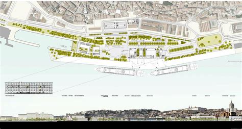 Lisbon port map - (Portugal)