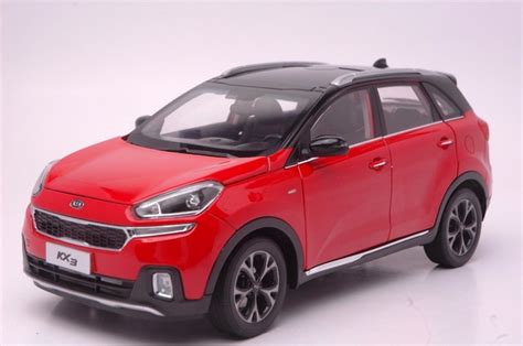 Aliexpress.com : Buy 1:18 Diecast Model for Kia KX3 2016 Red SUV Alloy Toy Car Miniature ...