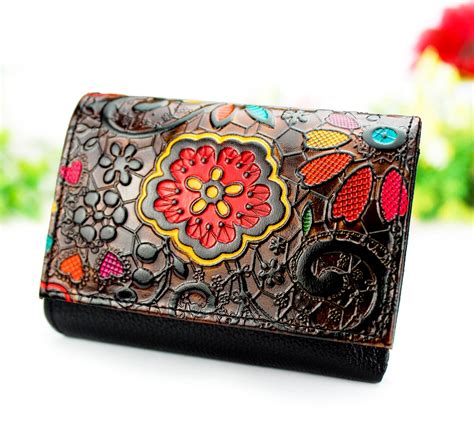 Floral Wallet Ladies Wallet Trifold Wallet Small Wallet - Etsy