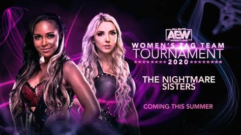 AEW announces Women’s Tag Team Cup Tournament 2020 for later this ...