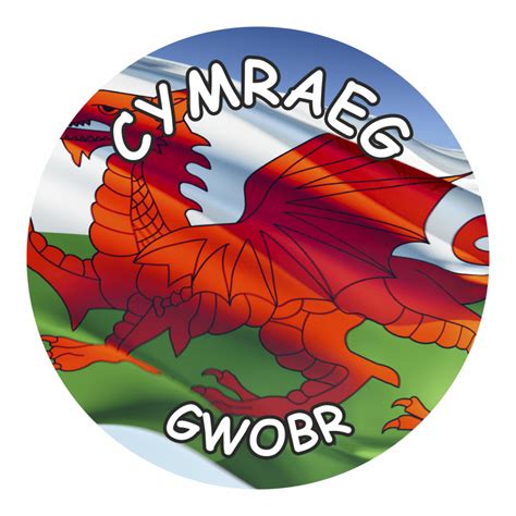 Welsh Flag Photo Reward Stickers | School Stickers