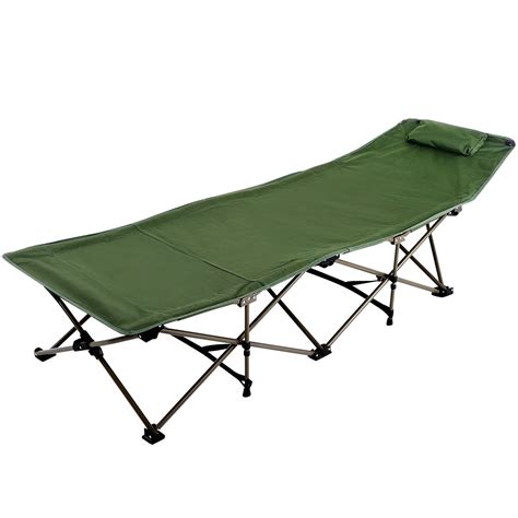 REDCAMP Camping Cot for Adults With Pillow, $72.99 | Camping cot, Bag storage, Cot bedding