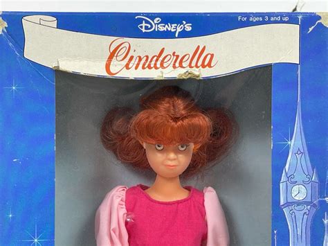 Vintage Disney's Cinderella Anastasia Doll New In Damaged Box