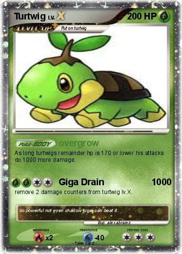 Pokémon Turtwig 132 132 - overgrow - My Pokemon Card