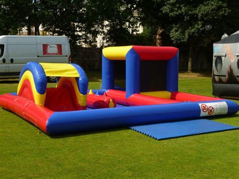 Childrens Inflatable Play Zone - Ball Pond & Toddler Bouncer