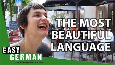 What's the most beautiful language in the world? | Easy German 303 ...