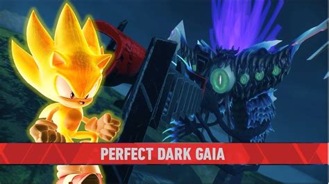 Sonic Frontiers | Perfect Dark Gaia Boss Battle - YouTube