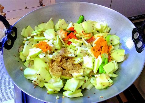 Raw papaya ka bhujia | Indian Cooking Manual