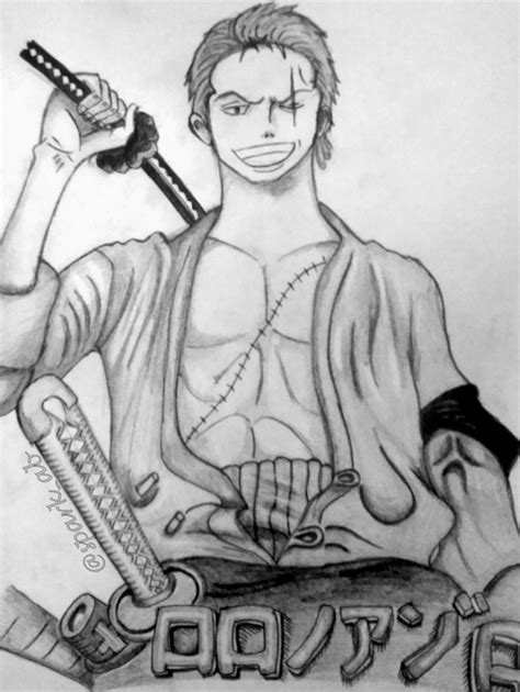 #fanart #onepiece #roronoazoro | Sketches, Roronoa zoro, Male sketch