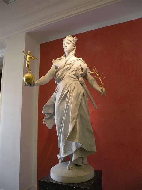 Marianne : Statue of Marianne in the post office of the French Assemblée Nationale | Statue ...