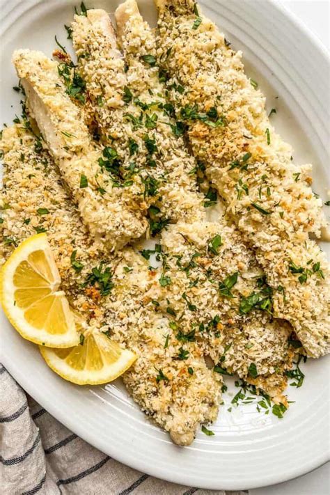 Crispy Baked Alaskan Pollock Recipe - This Healthy Table