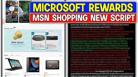 MSN Shopping Game New Script: Daily Earn 100 Points | Microsoft Rewards 💥 - YouTube