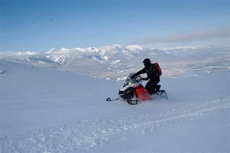 Full Day Backcountry Snowmobiling Tour in Golden, BC