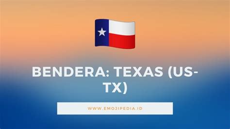 √ Arti Emoji 🏴󠁵󠁳󠁴󠁸󠁿 Bendera: Texas (US-TX) (Flag for Texas (US-TX ...