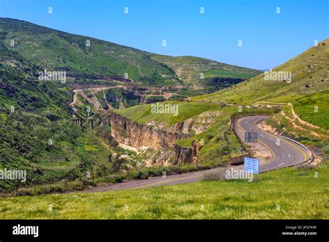 Israel's border with Jordan Stock Photo - Alamy