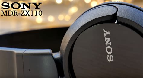 Sony MDR-ZX110 Ultra Budget Headphone