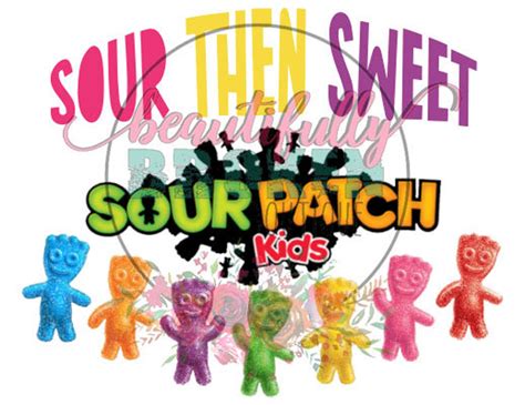 Sour Patch Kids PNG Digital Download | Etsy