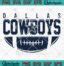 Dallas Cowboys Football NFL SVG, Dallas Cowboys American Football SVG PNG EPS DXF PDF, Cricut File