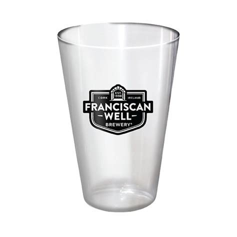 Promotional 16 oz. plastic pint glass Personalized With Your Custom Logo