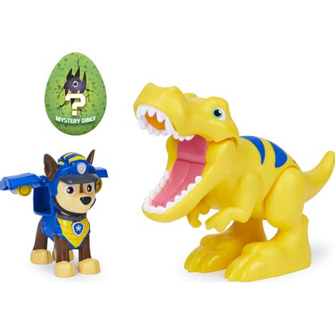 PAW Patrol, Dino Rescue Chase and Dinosaur Action Figure Set, for Kids Aged 3 and up - Walmart ...