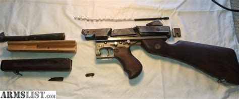 ARMSLIST - For Sale: Thompson M1A1 Full Auto Parts Kit