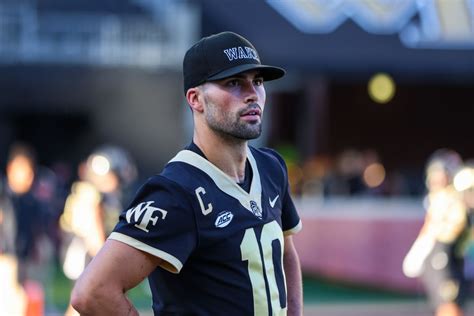 Sam Hartman injury news: Wake Forest QB to return from vs. Vanderbilt this weekend, per reports ...