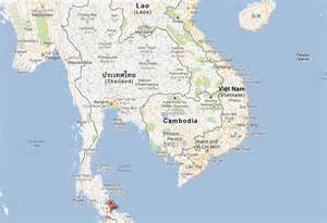 Hat Yai Map - Thailand