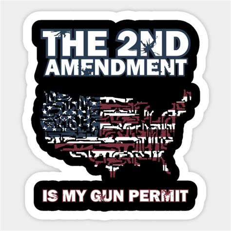 2nd Amendment - 2nd Amendment - Sticker | TeePublic