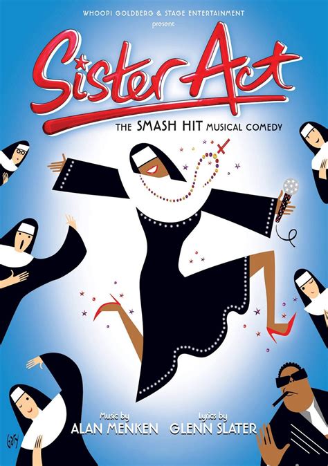 Sister Act Musical Theatre Poster