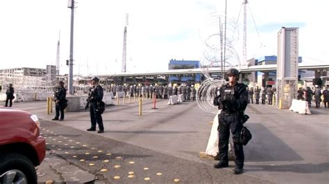 San Diego border crossing shut down after migrants try entering U.S.