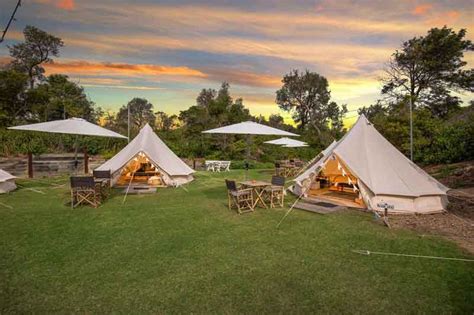 The Cove Glamping | Stunning Bell Tents Jervis Bay South Coast NSW