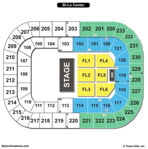 Bon Secours Wellness Arena Seating Chart | Seating Charts & Tickets