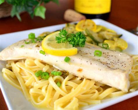 Grilled Fish With Garlic, White Wine and Butter Sauce Recipe - Food.com