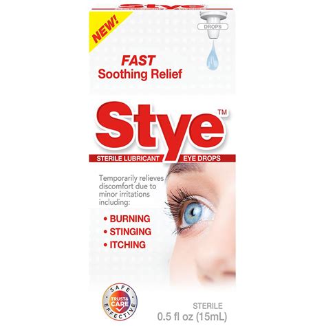 Stye Sterile Lubricant Eye Drops | Walgreens