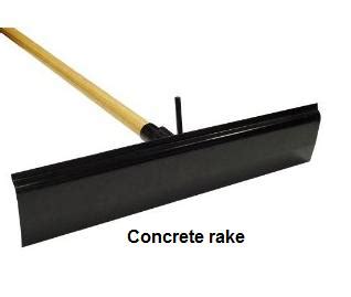 Concrete slab tools