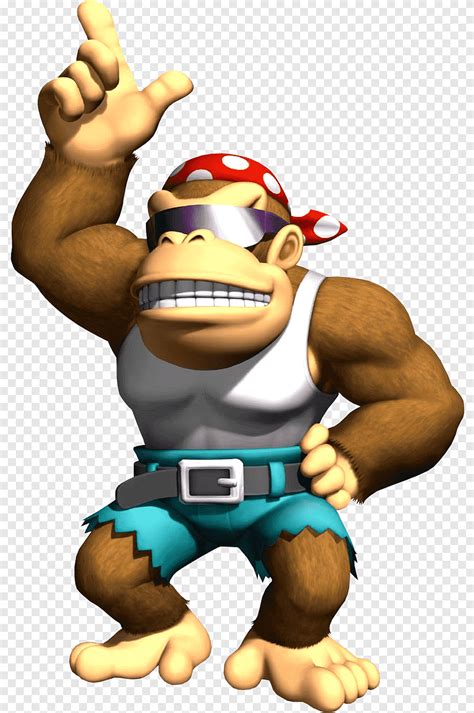 Donkey Kong Country Mario Kart Wii DK: Jungle Climber Cranky Kong, ezelkey, agressie, arm png ...