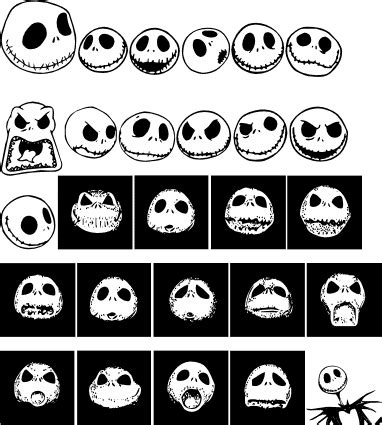 the many faces of jack - Nightmare Before Christmas Photo (2855052) - Fanpop