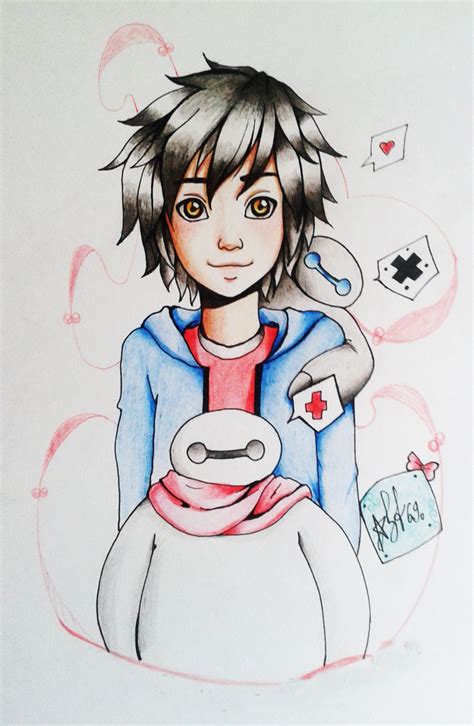 Hiro Hamada and Baymax by Sovuchka-Tyan69 on DeviantArt