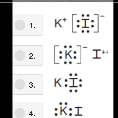 Lewis Dot Diagram For Iodine