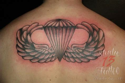 #tattoo #jumpwings #army #82nd #airborne #blackandgrey # ...