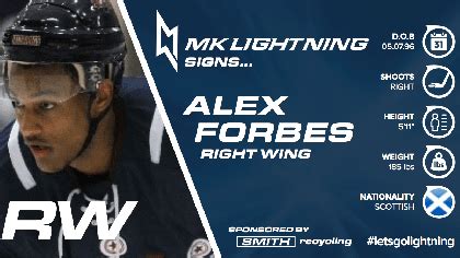 MK Lightning sign former GB junior Forbes - MKFM 106.3FM - Radio Made ...