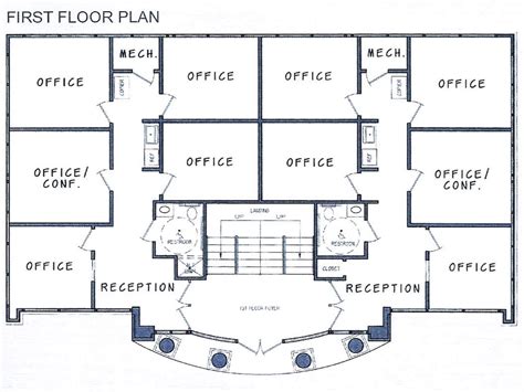 small commercial office building plans commercial office | Office floor plan, Floor plan layout ...