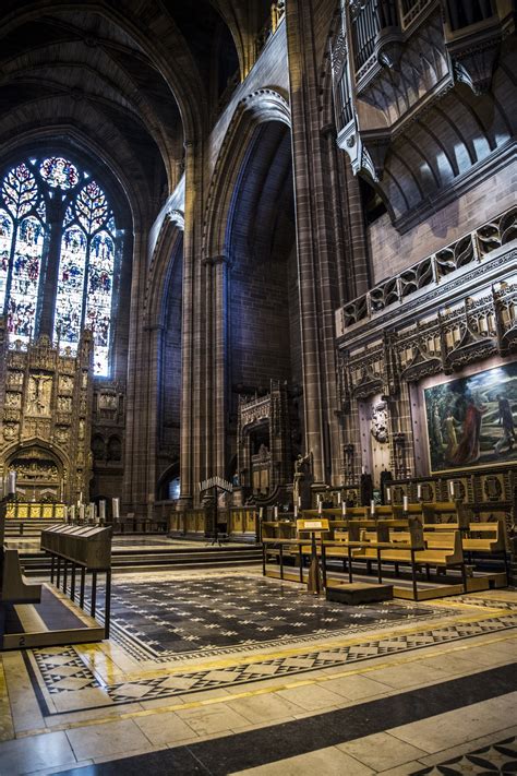 Interior Of Liverpool Cathedral Free Stock Photo - Public Domain Pictures