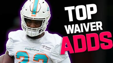 Top Waiver Wire Adds for Week 6 Fantasy Football - YouTube