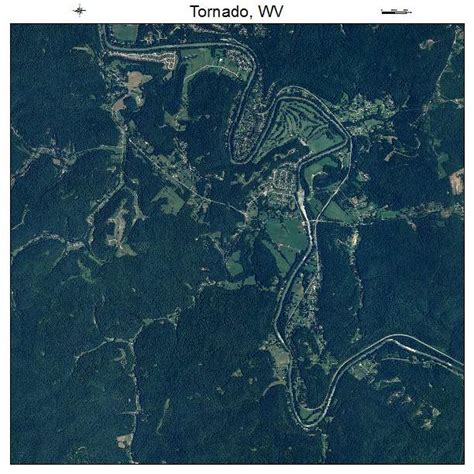 Aerial Photography Map of Tornado, WV West Virginia