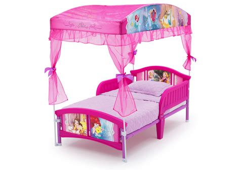 Delta Children Disney Princess Toddler Canopy Bed & Reviews | Wayfair